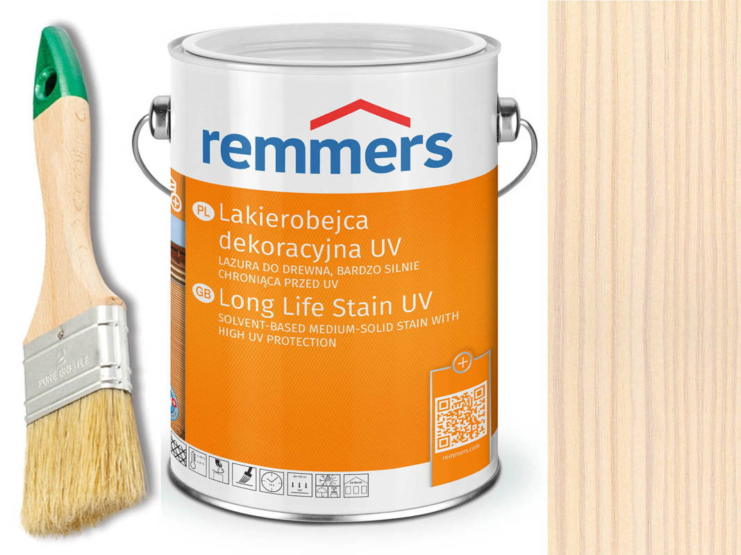 Dauerschutz-Lasur UV Remmers Biały 0,75 L 2235