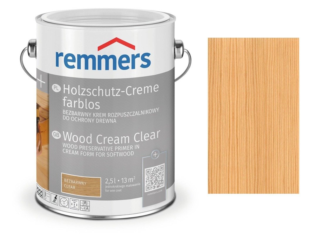 Krem Holzschutz-Creme Remmers bezbarwny 2714 5L